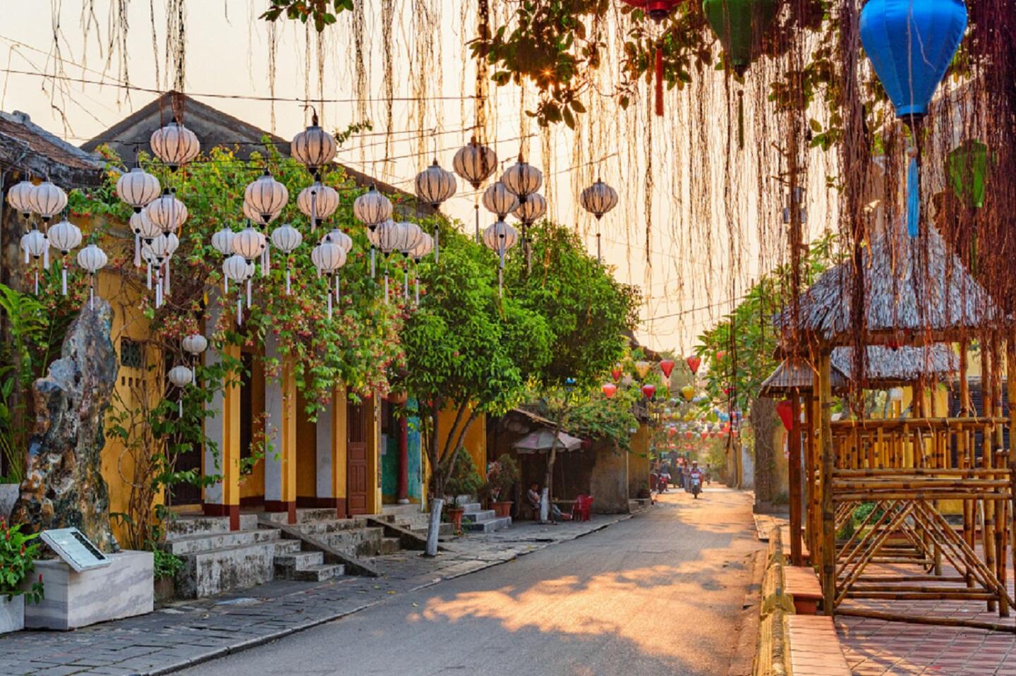 La calle Tran Phu en Hoi An es una de las calles más hermosas del mundo.